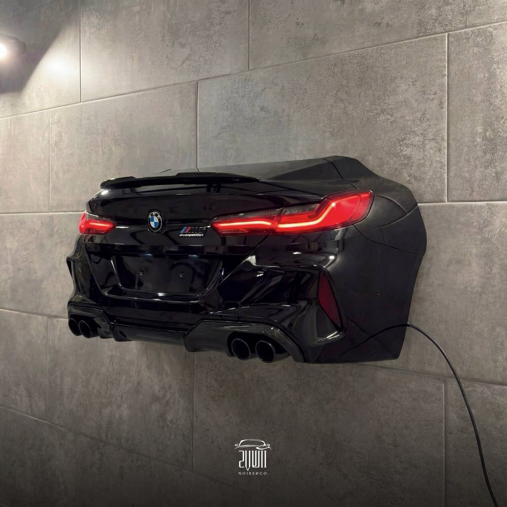 The M-series Collection BMW M8 Back-End Display by Noire&Co.