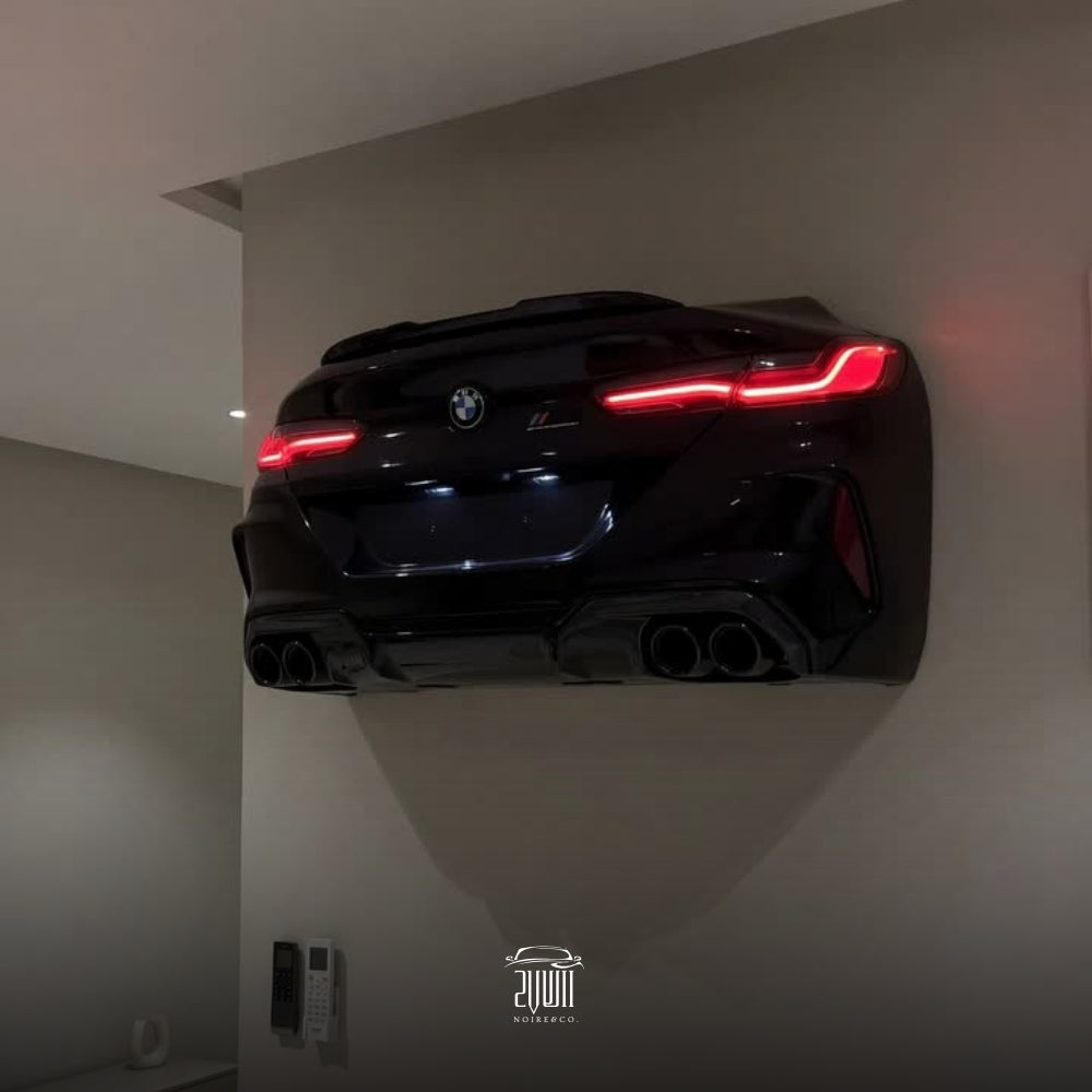 The M-series Collection BMW M8 Back-End Display by Noire&Co.