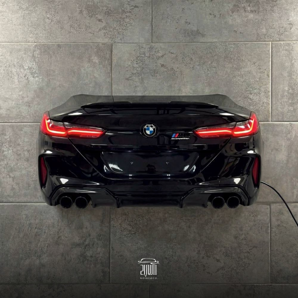 The M-series Collection BMW M8 Back-End Display by Noire&Co.