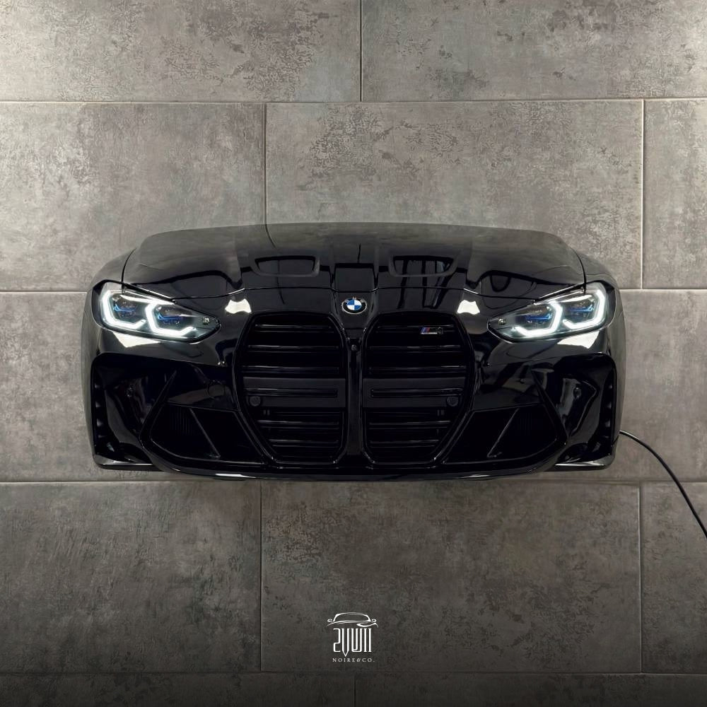 The M-series Collection BMW M8 Front-End Display by Noire&Co.