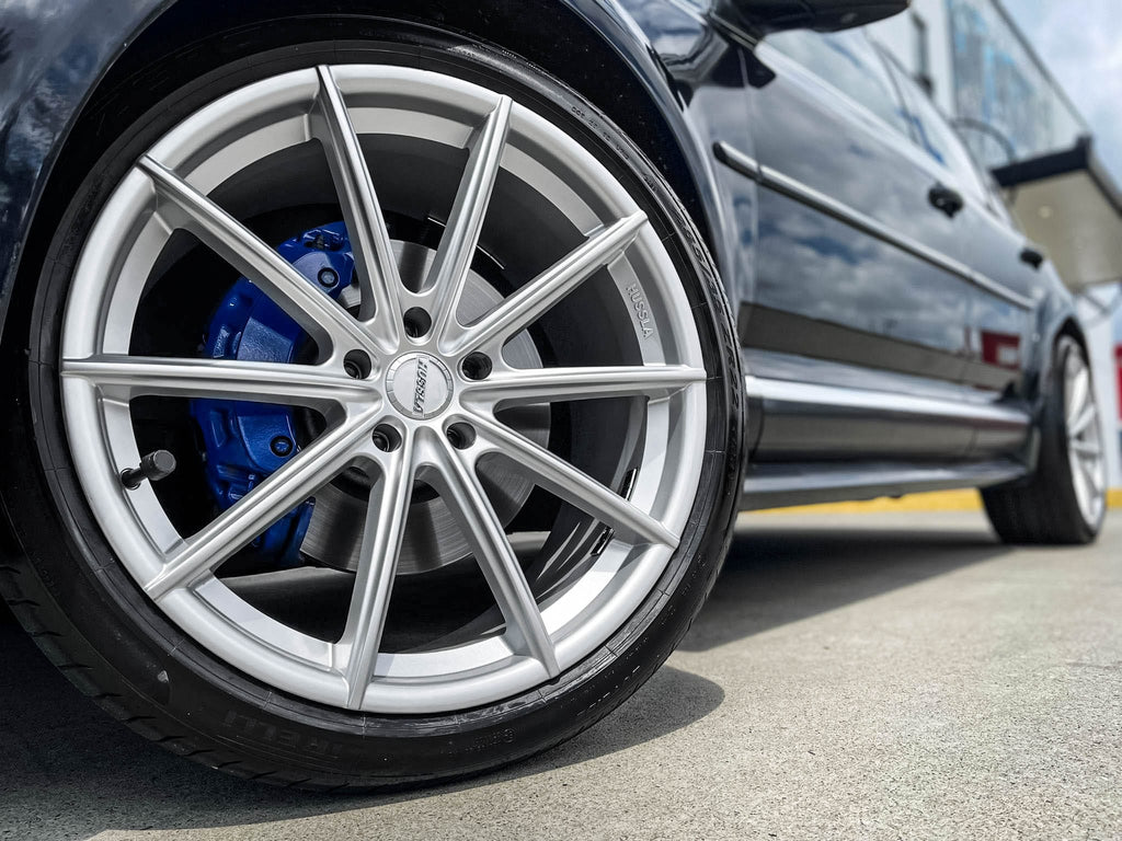 Hussla MOZ Alloy Wheels – Volkswagen Touareg Fitment | Premium Crystal Silver
