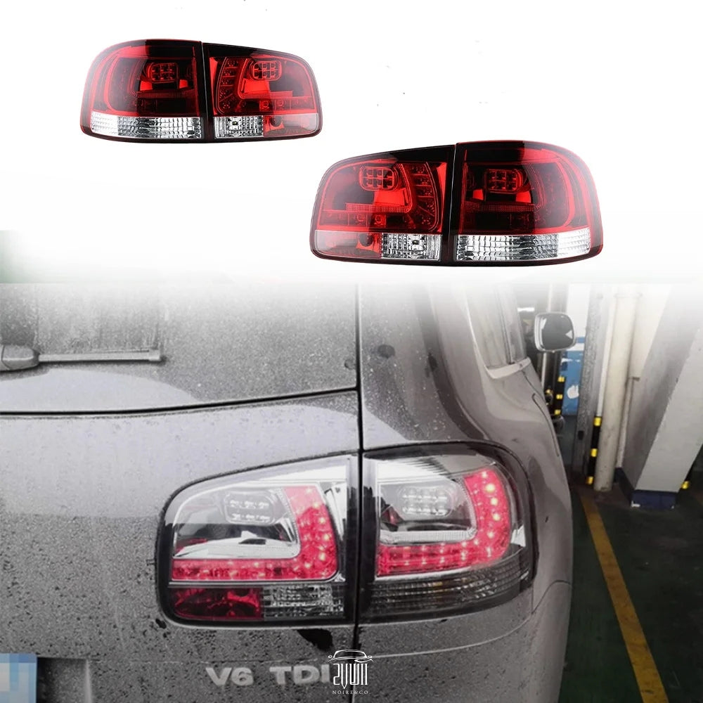 VW Touareg (2003–2010) LED Rear Tail Lights – Facelift Style Brake & Stop Lights
