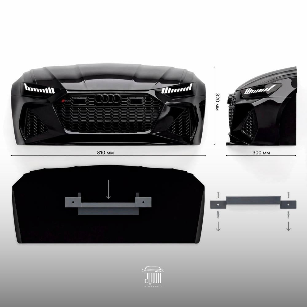 Audi RS6 Performance Front-End Wall Display By Noire&Co.