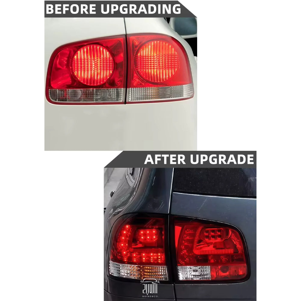 VW Touareg (2003–2010) LED Rear Tail Lights – Facelift Style Brake & Stop Lights