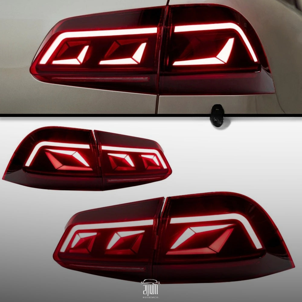 VW Touareg LED Rear Tail Light (2011–2019) – Dynamic Turn Signal, DRL & Reverse Light