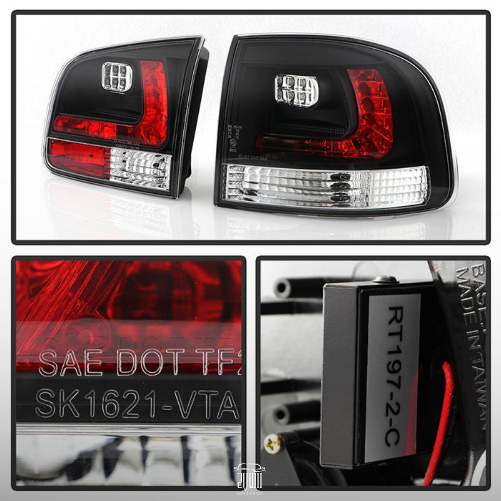 VW Touareg (2003–2010) LED Rear Tail Lights – Facelift Style Brake & Stop Lights