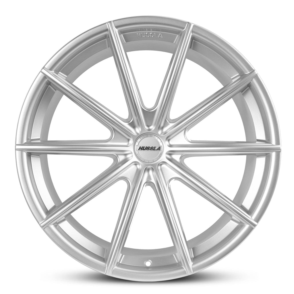 Hussla MOZ Alloy Wheels – Volkswagen Touareg Fitment | Premium Crystal Silver